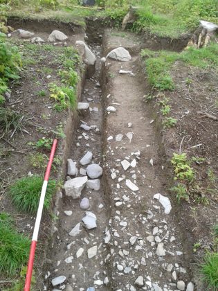 Kirkbank Trench excavation