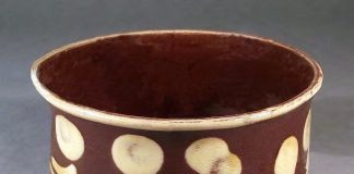 Smithwood slip ware bowl – reconstructed