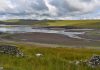 Low water levels at Daer reservoir