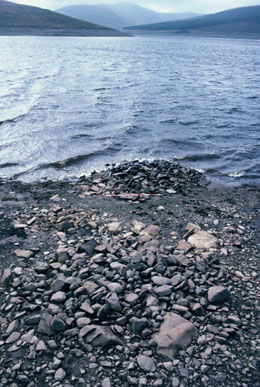 Daer Reservoir Survey Cairn