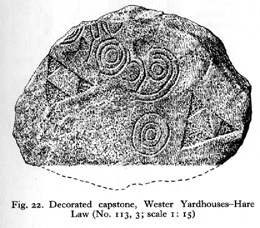 RCAHMS, 1978 Decorated capstone