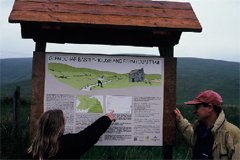 Fig. 3: Glenochar – information board