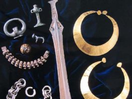 Gold, Silver and Bronze objects found in South Lanarkshire